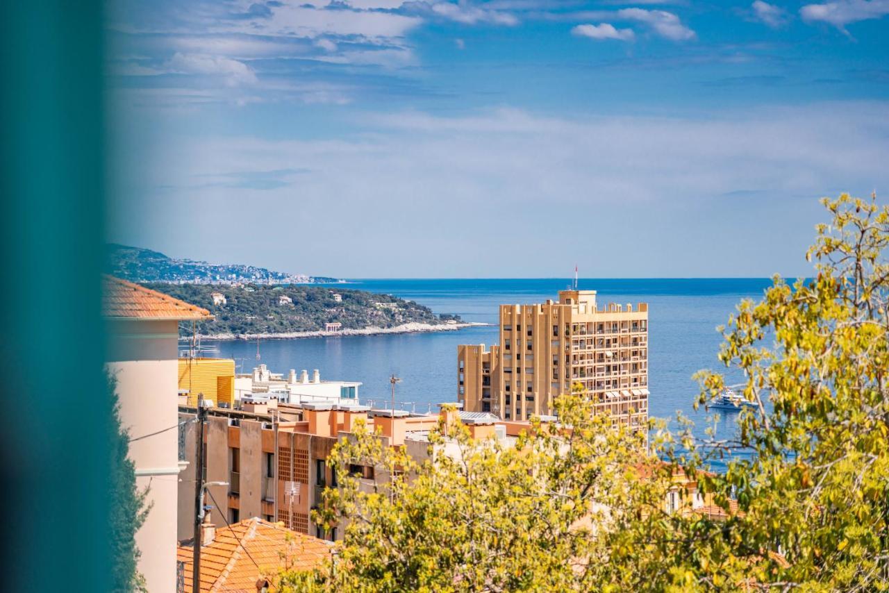 Frontiere De Monaco - Balconnet Vue Mer - Ba Daire Beausoleil Dış mekan fotoğraf